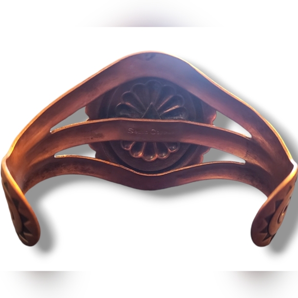 Vintage Collectible,  American Indian Navajo Handmade Solid Copper pre-owned - Picture 2 of 5